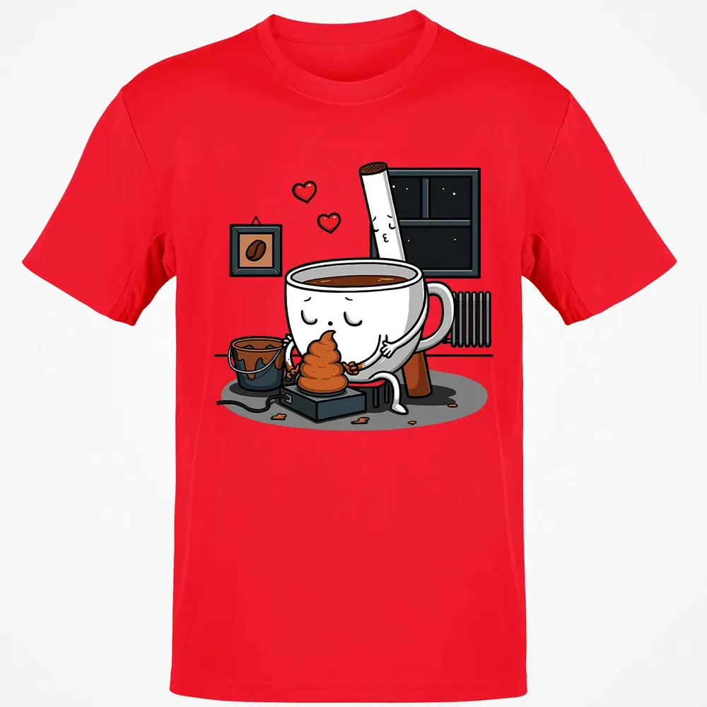 Coffee and Cigarette Classic Unisex T-Shirt - 11