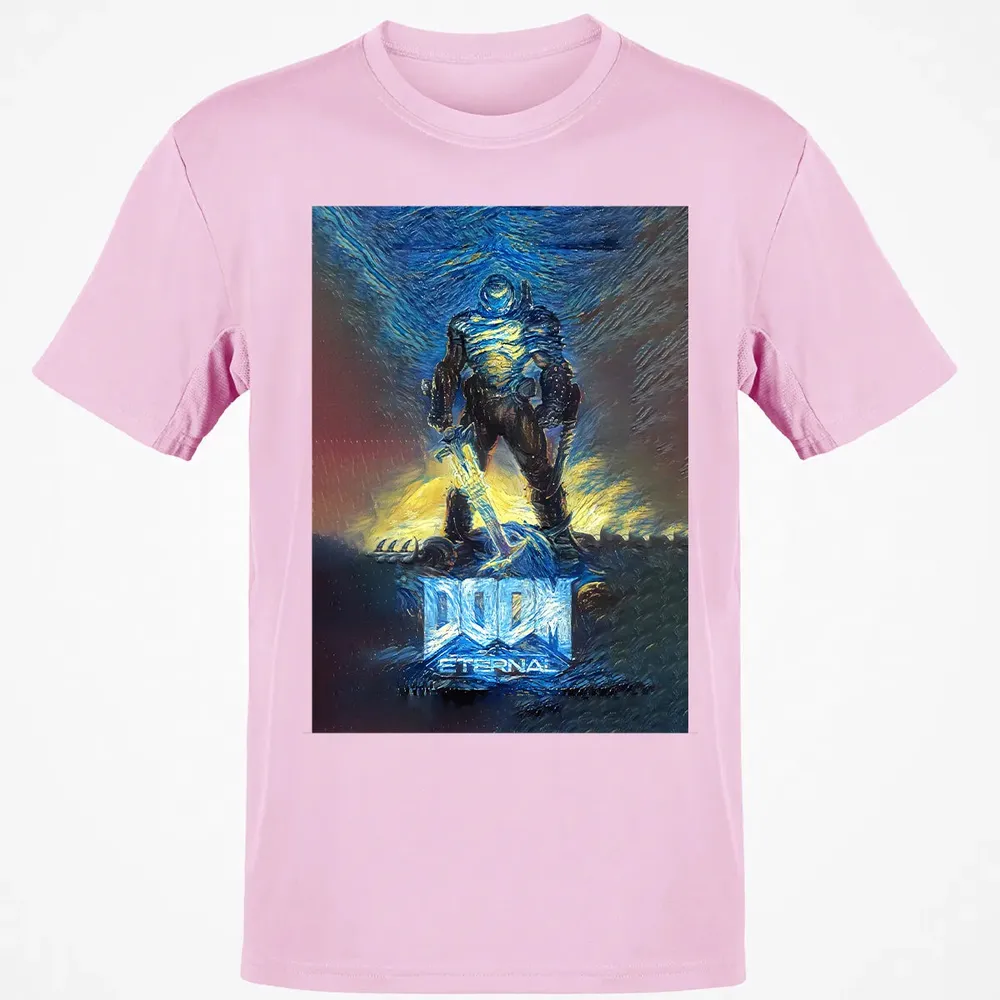 Doom Starry Night Classic Unisex T-Shirt - 6