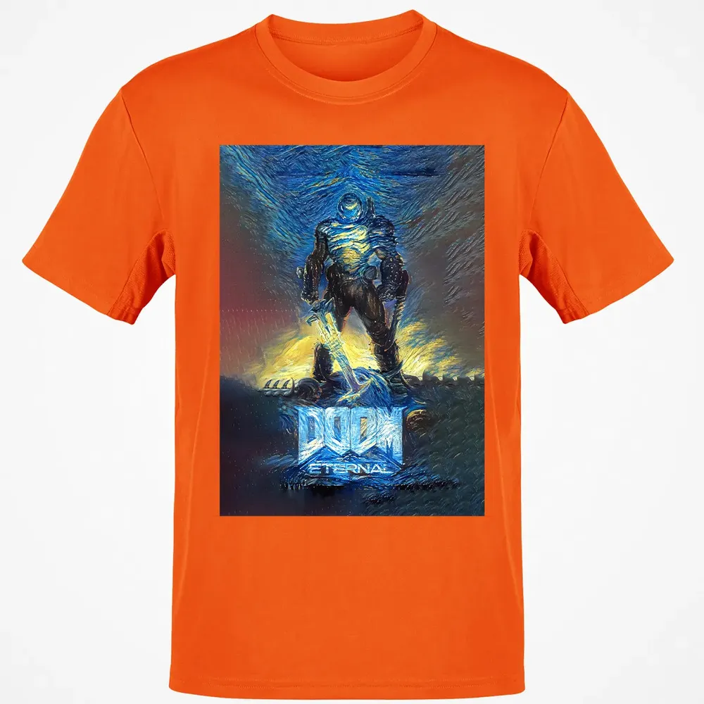 Doom Starry Night Classic Unisex T-Shirt - 9