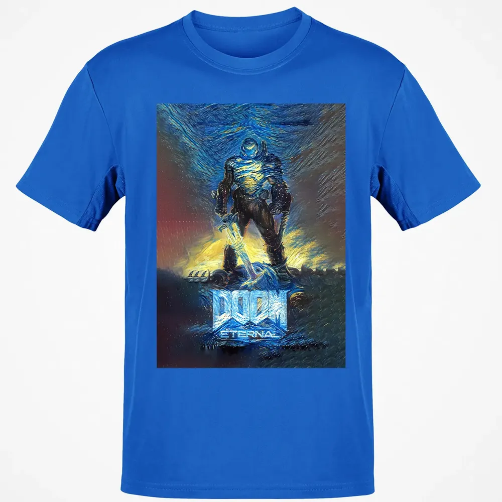 Doom Starry Night Classic Unisex T-Shirt - 12