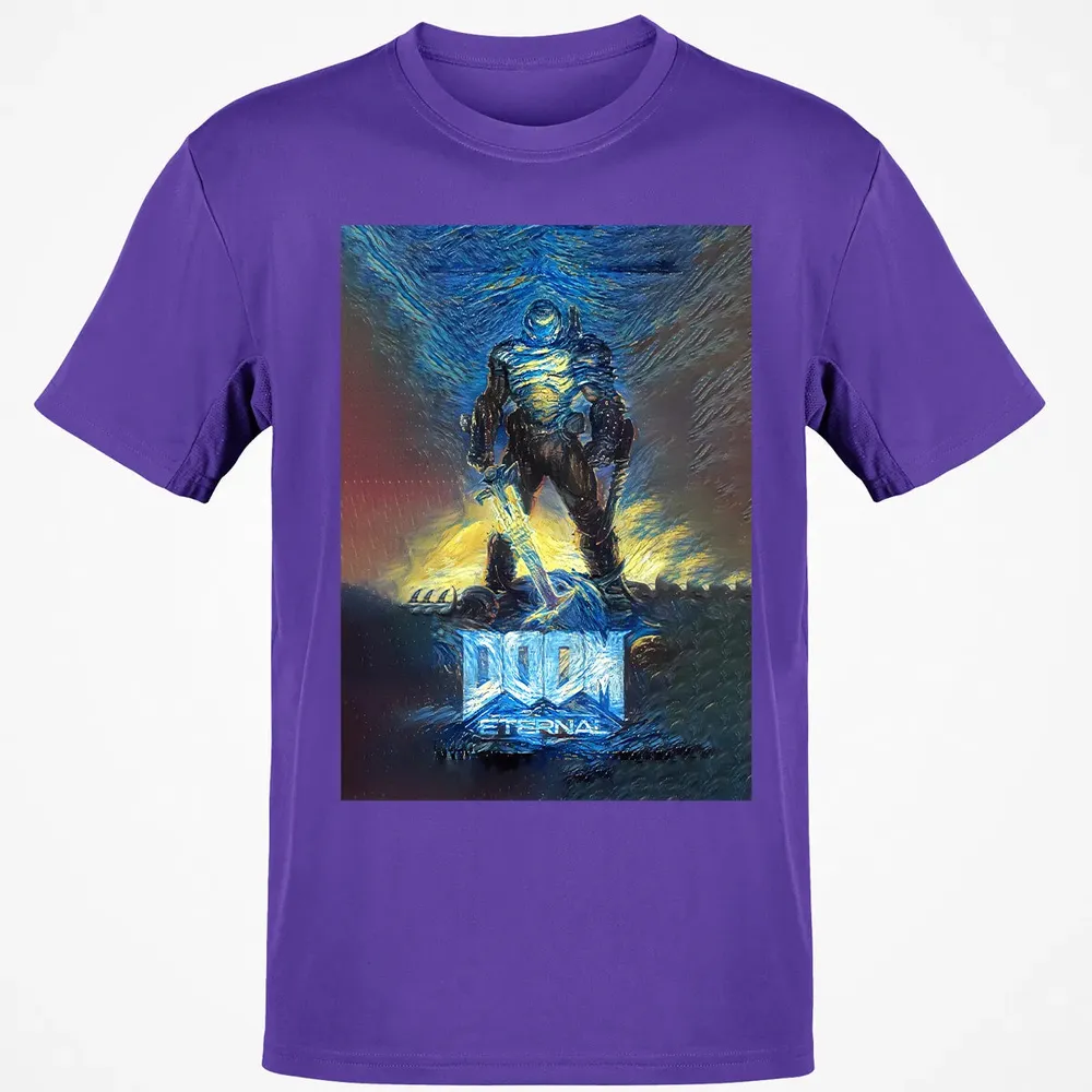 Doom Starry Night Classic Unisex T-Shirt - 10