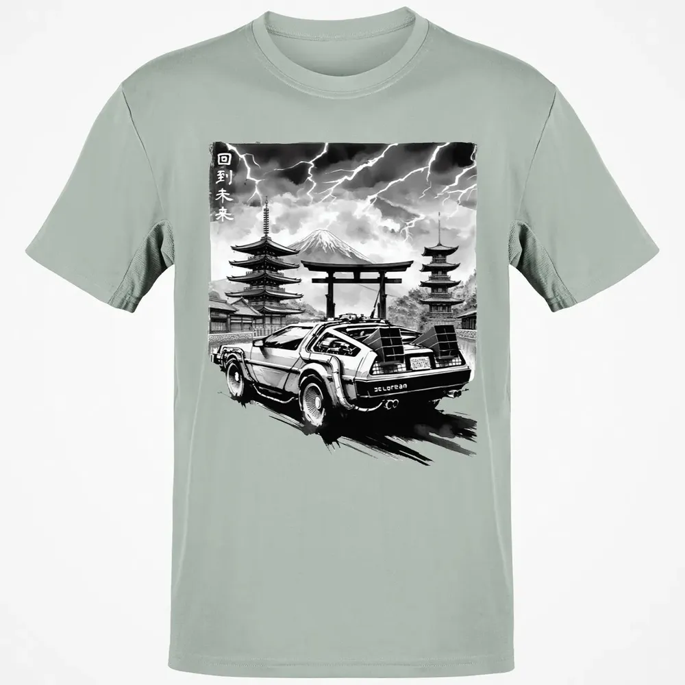 Back to the Japanese Temple Classic Unisex T-Shirt - 3