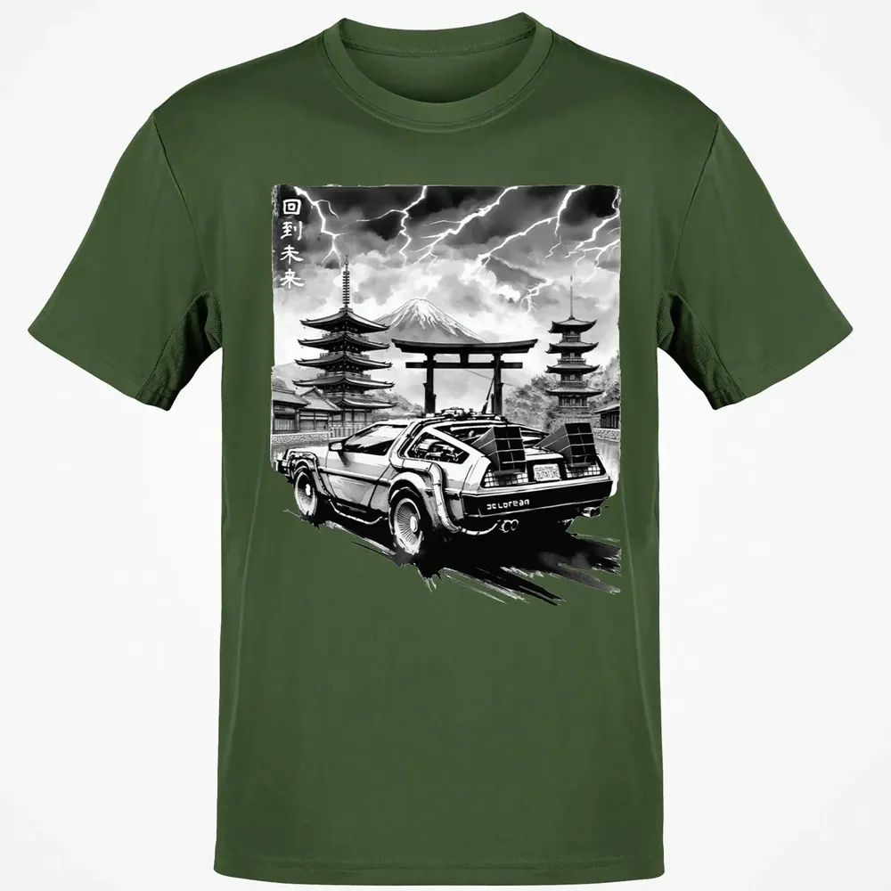 Back to the Japanese Temple Classic Unisex T-Shirt - 7