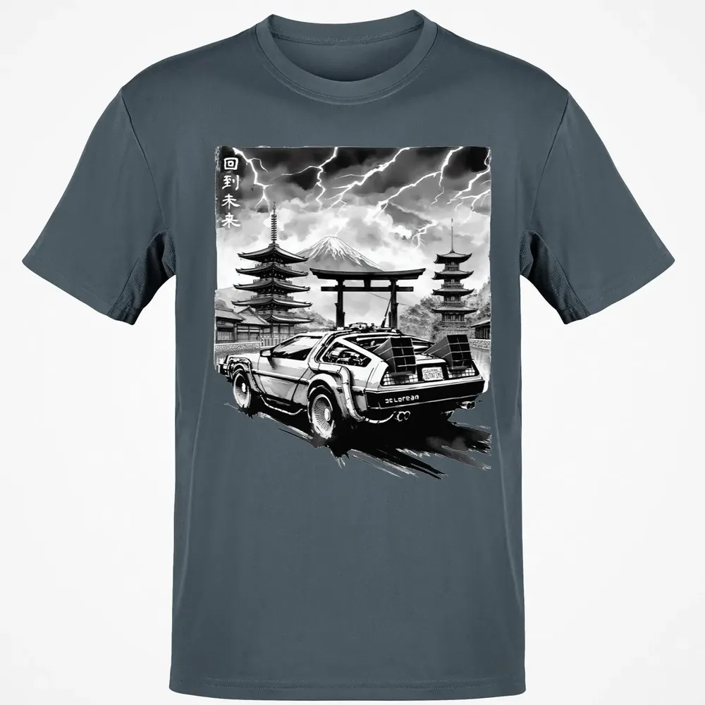 Back to the Japanese Temple Classic Unisex T-Shirt - 4