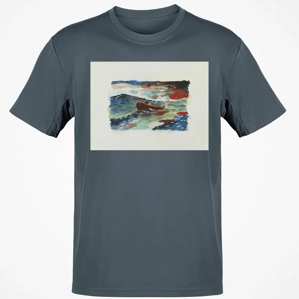 Rowboat Painting Classic Unisex T-Shirt - 4