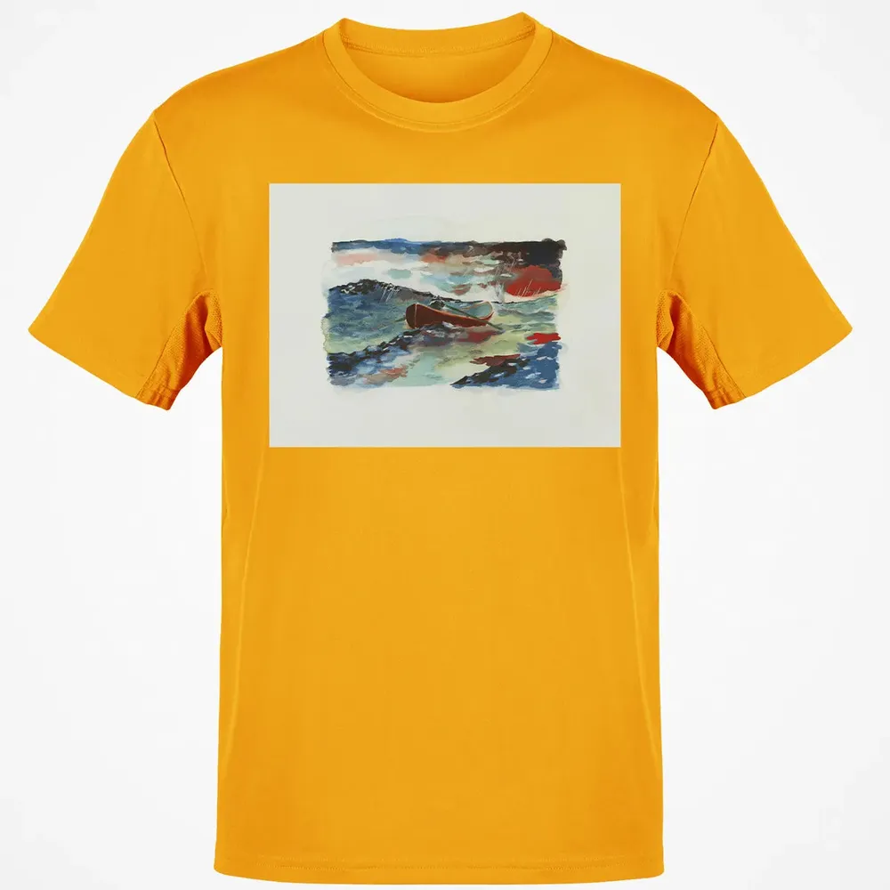 Rowboat Painting Classic Unisex T-Shirt - 5