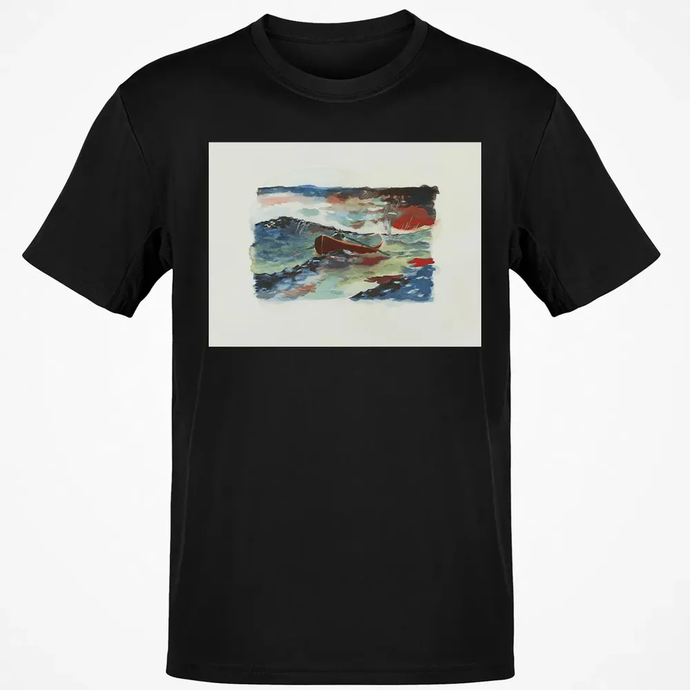 Rowboat Painting Classic Unisex T-Shirt - 2