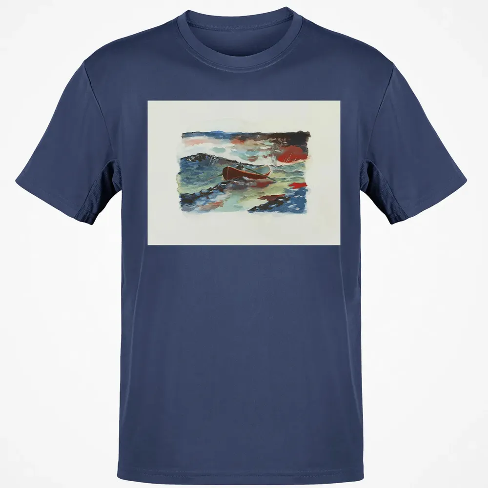 Rowboat Painting Classic Unisex T-Shirt - 8