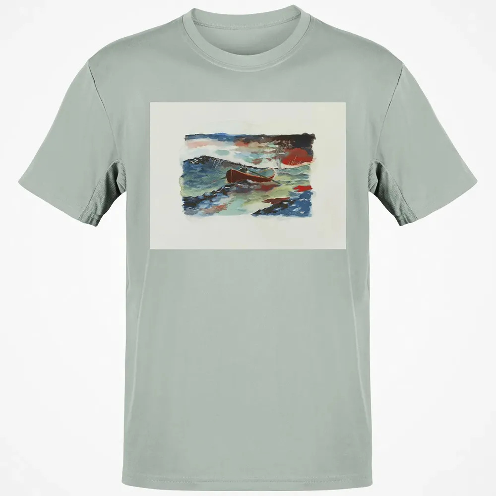 Rowboat Painting Classic Unisex T-Shirt - 3