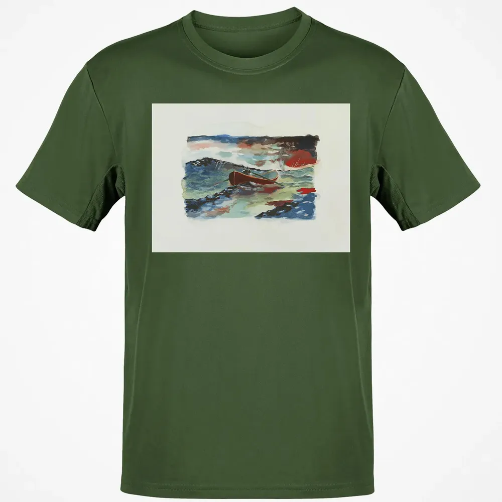 Rowboat Painting Classic Unisex T-Shirt - 7