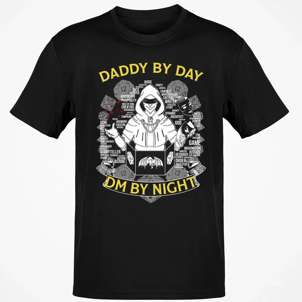 Daddy By Day Dm By Night Classic Unisex T-Shirt - 2