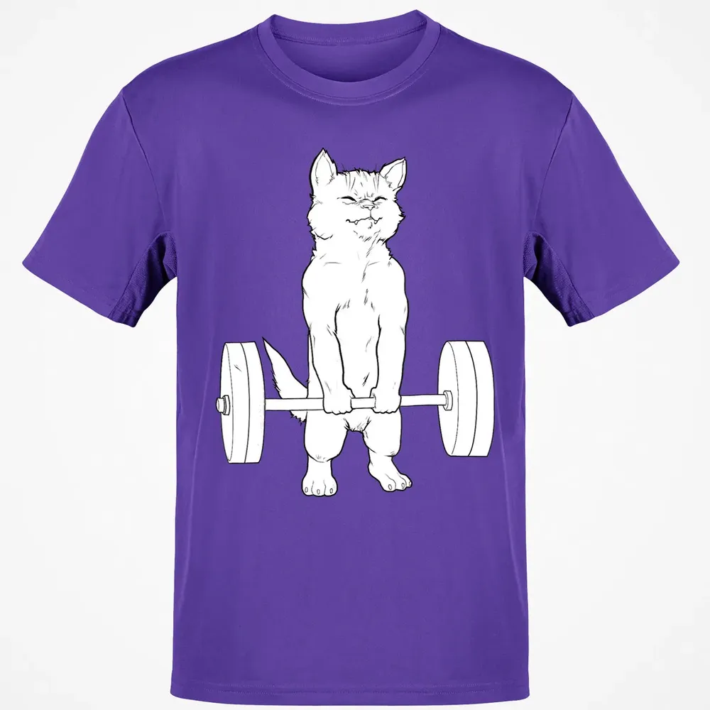 Cat Deadlift Powerlifting Classic Unisex T-Shirt - 10