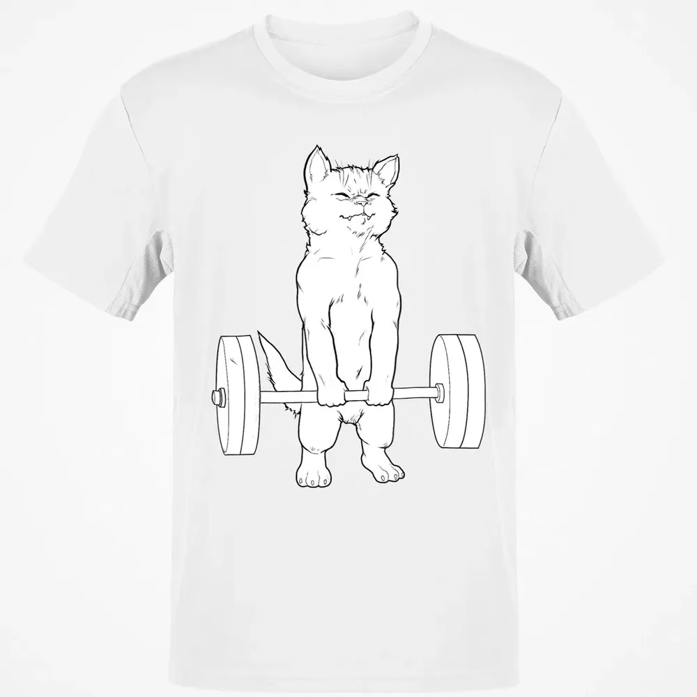 Cat Deadlift Powerlifting Classic Unisex T-Shirt - 13