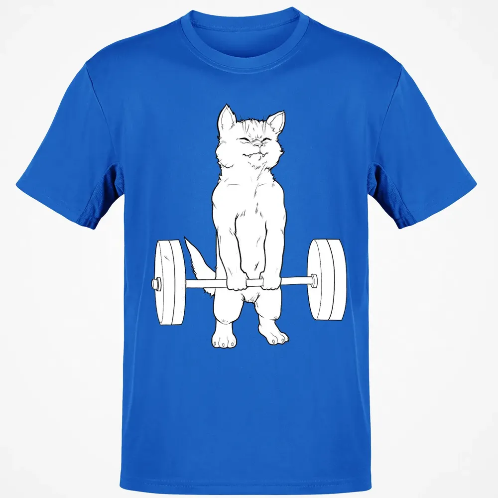 Cat Deadlift Powerlifting Classic Unisex T-Shirt - 12