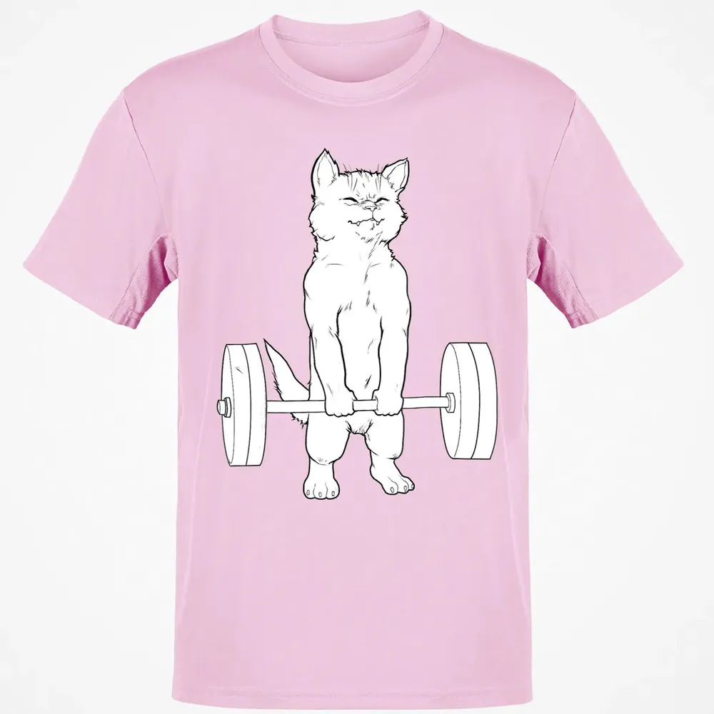 Cat Deadlift Powerlifting Classic Unisex T-Shirt - 6