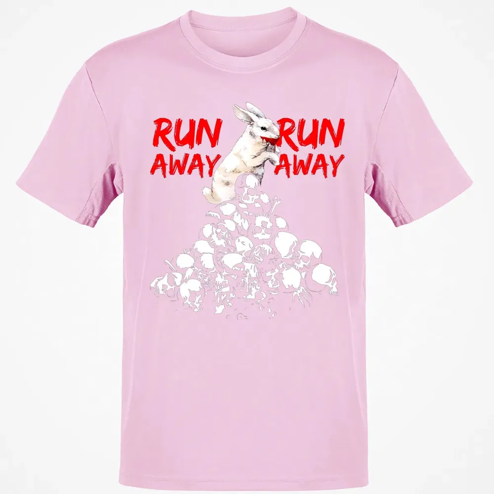 Run Away Killer Rabbit Classic Unisex T-Shirt - 6