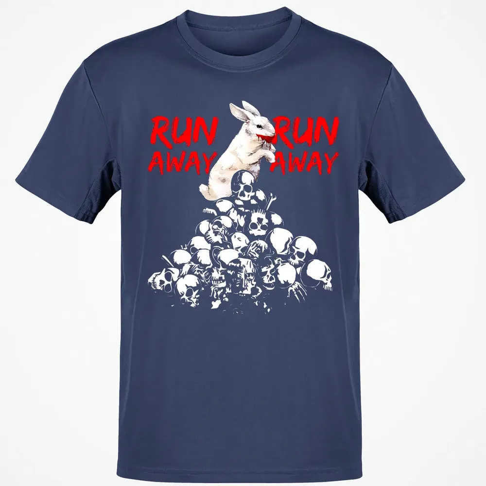 Run Away Killer Rabbit Classic Unisex T-Shirt - 8