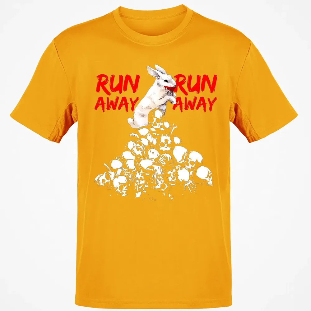 Run Away Killer Rabbit Classic Unisex T-Shirt - 5
