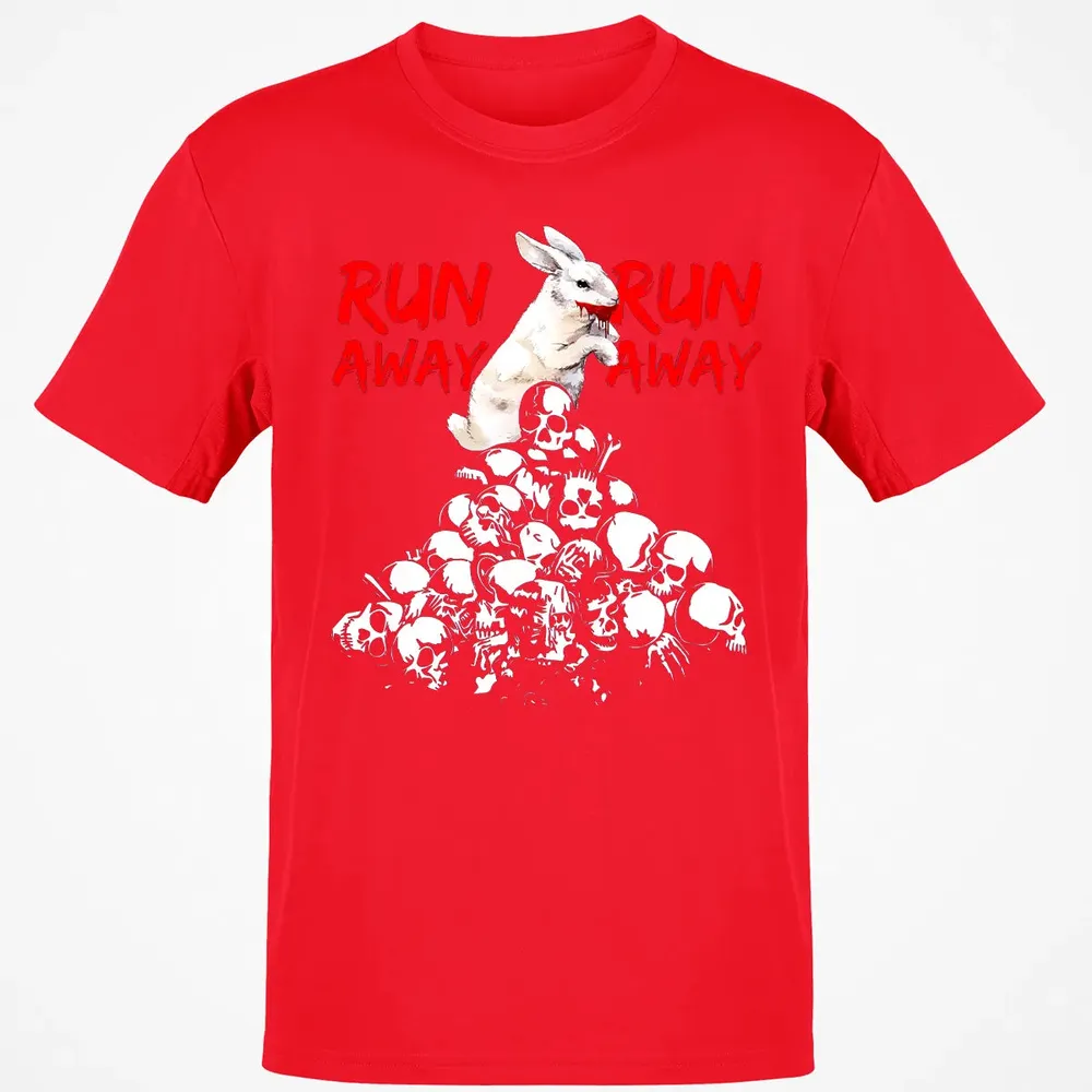 Run Away Killer Rabbit Classic Unisex T-Shirt - 11
