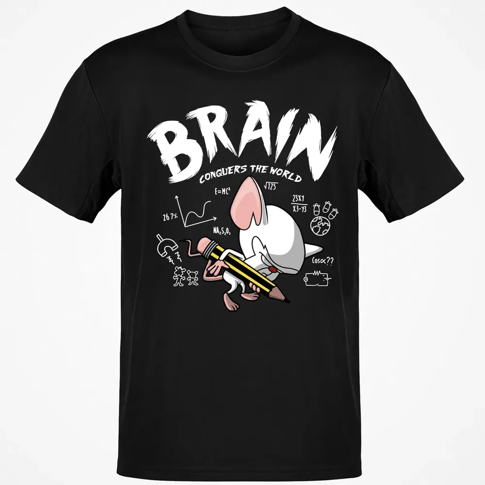 Brain Conquers The World Classic Unisex T-Shirt - 2