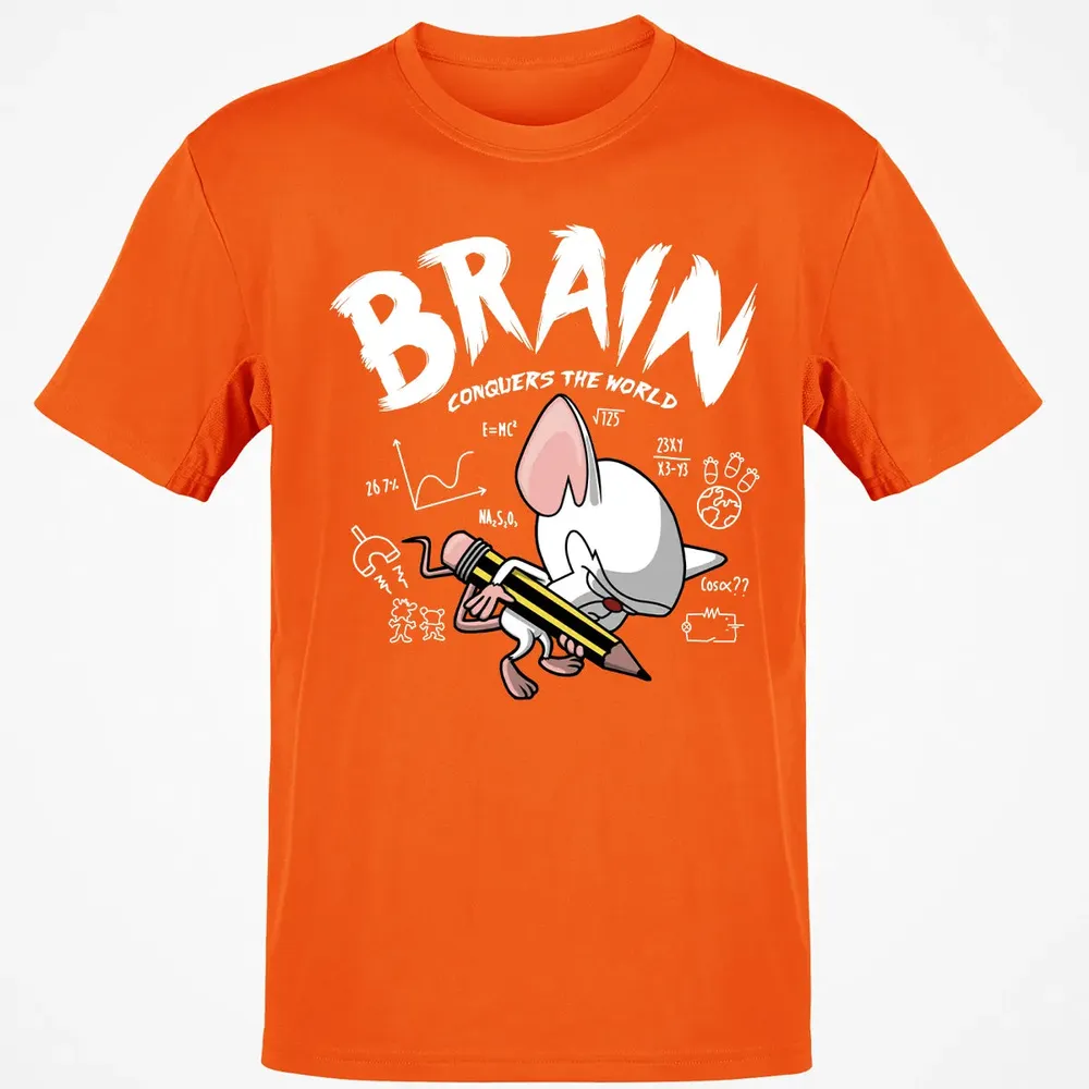Brain Conquers The World Classic Unisex T-Shirt - 9