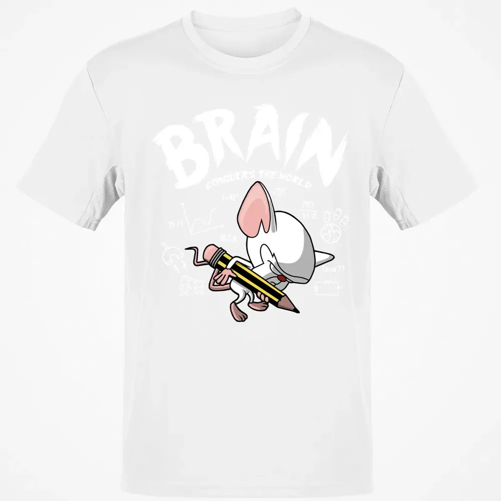 Brain Conquers The World Classic Unisex T-Shirt - 13