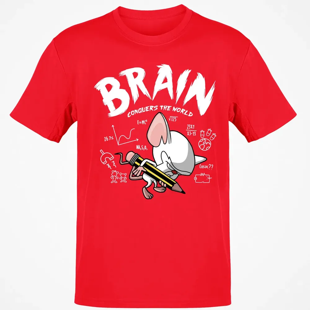 Brain Conquers The World Classic Unisex T-Shirt - 11