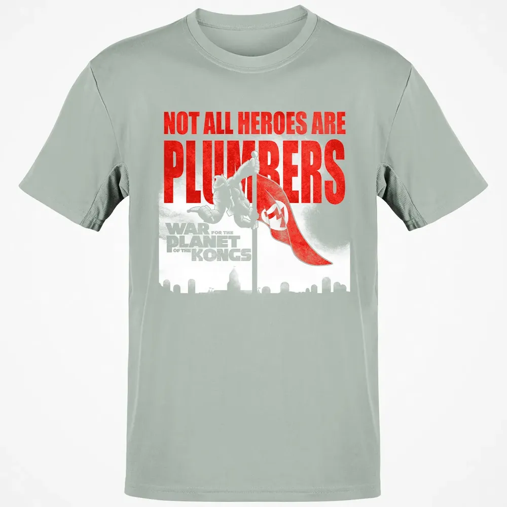 Not All Heroes Are Plumbers Classic Unisex T-Shirt - 3