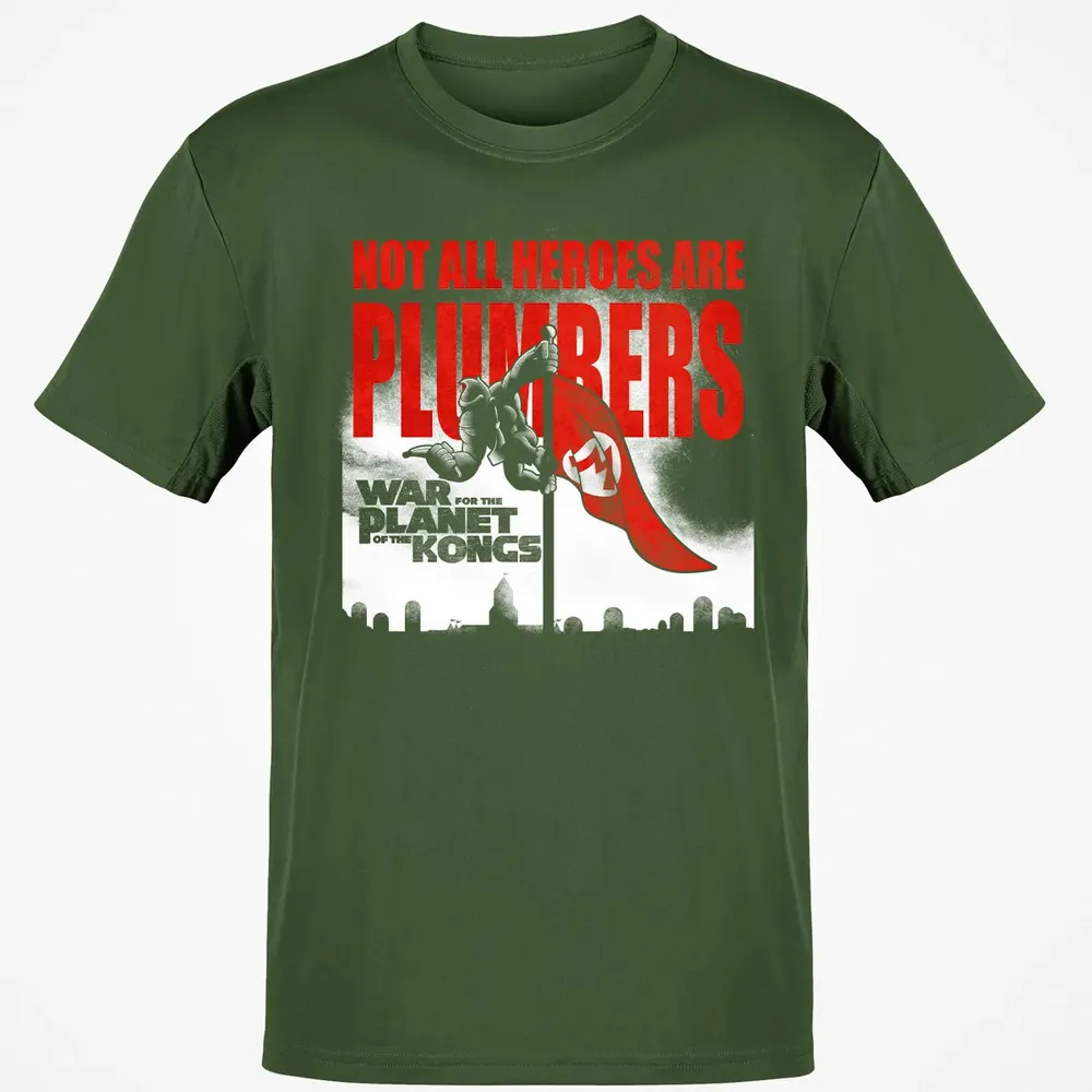 Not All Heroes Are Plumbers Classic Unisex T-Shirt - 7