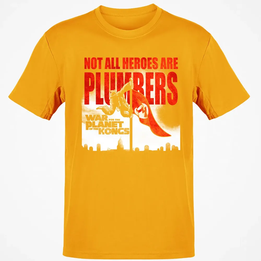 Not All Heroes Are Plumbers Classic Unisex T-Shirt - 5