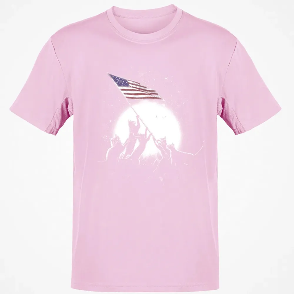 CATS AMERICAN FLAG Classic Unisex T-Shirt - 6