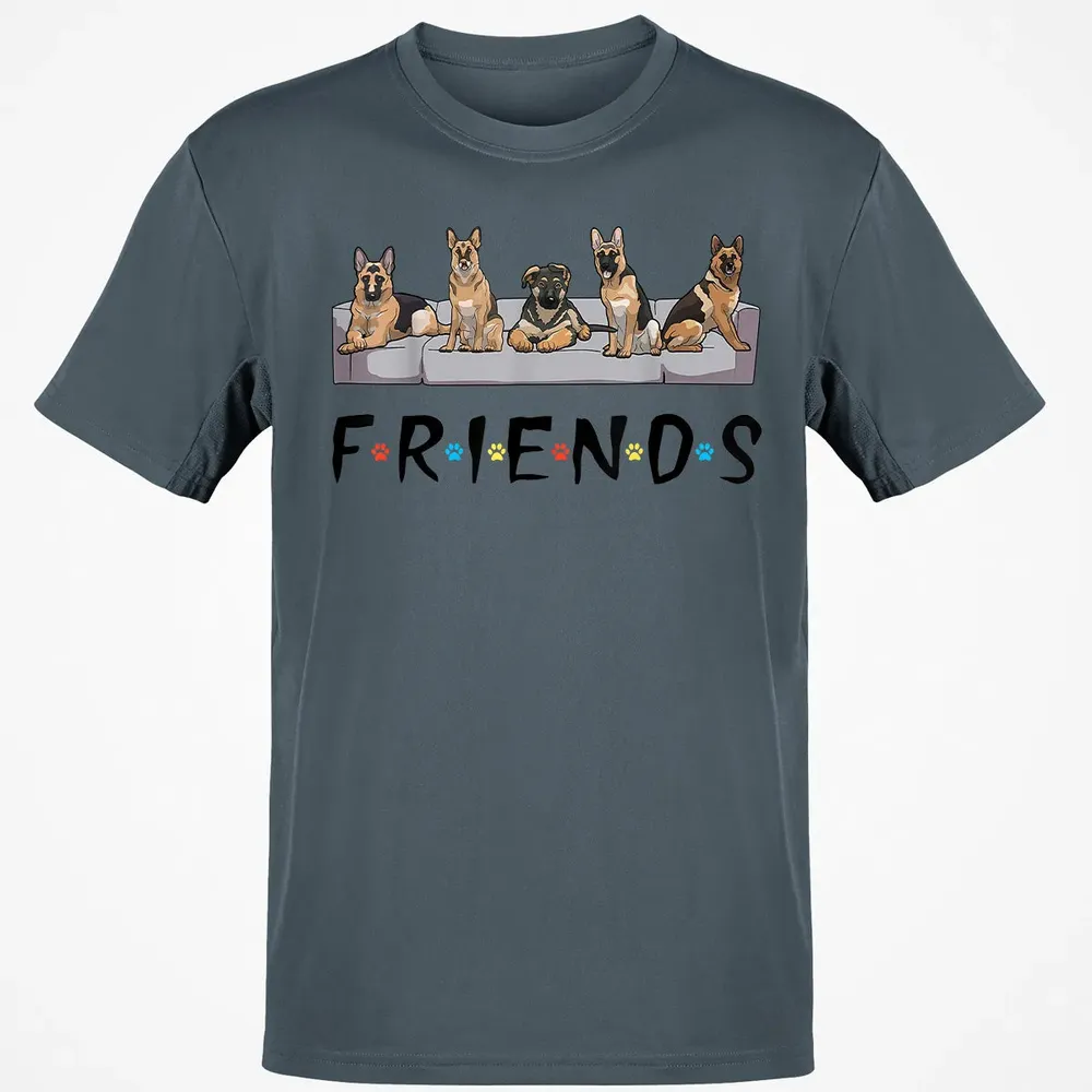 German Shepherd FRIEND Classic Unisex T-Shirt - 4