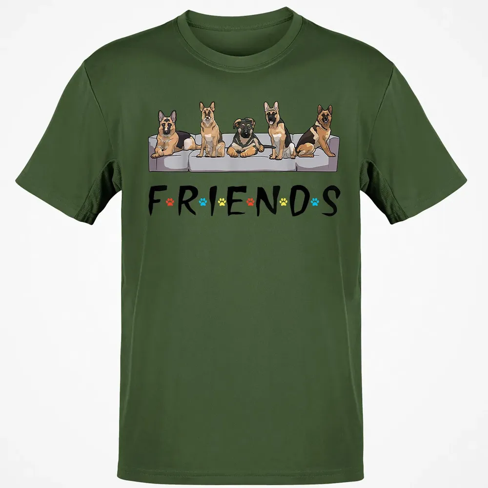 German Shepherd FRIEND Classic Unisex T-Shirt - 7