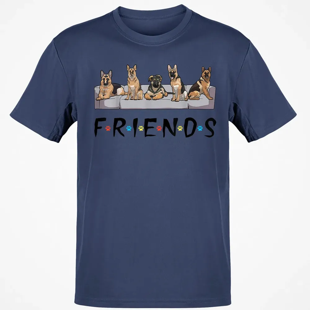 German Shepherd FRIEND Classic Unisex T-Shirt - 8