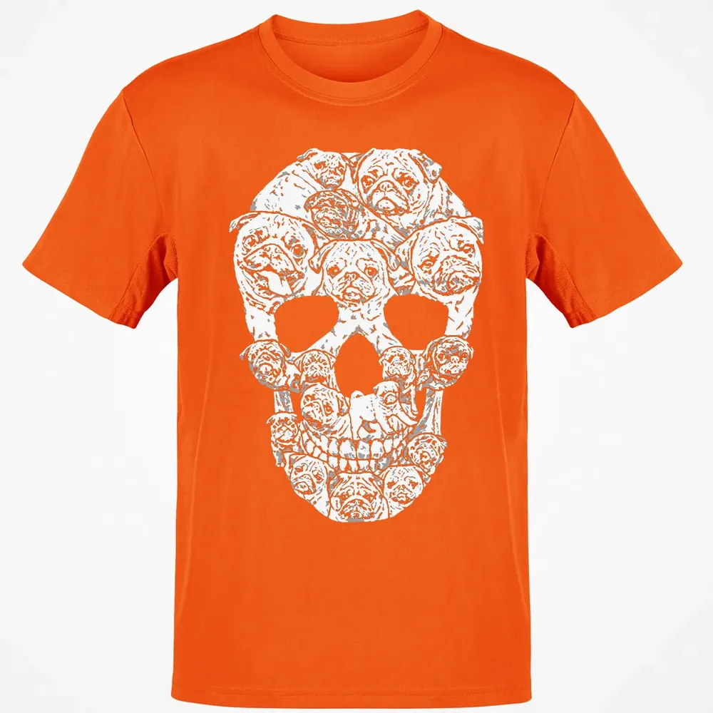Pug Skull Classic Unisex T-Shirt - 9