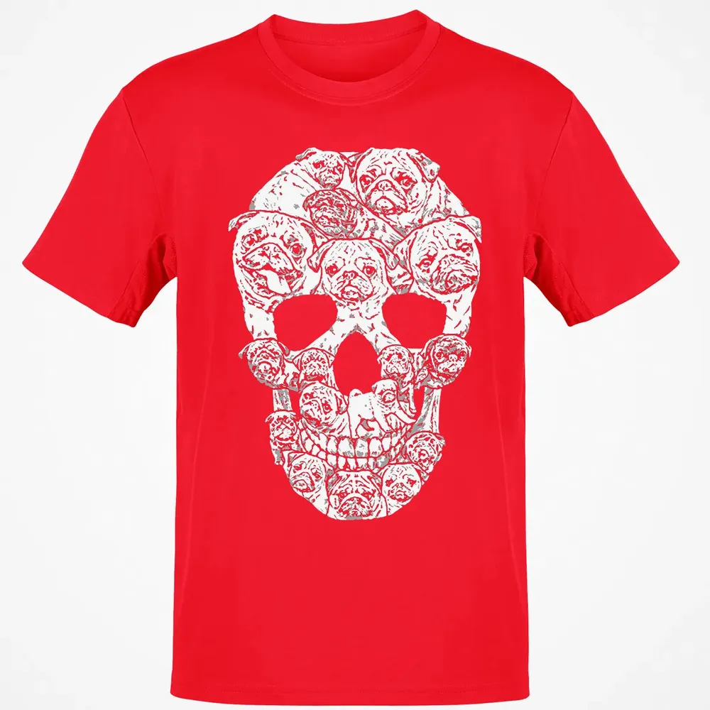 Pug Skull Classic Unisex T-Shirt - 11