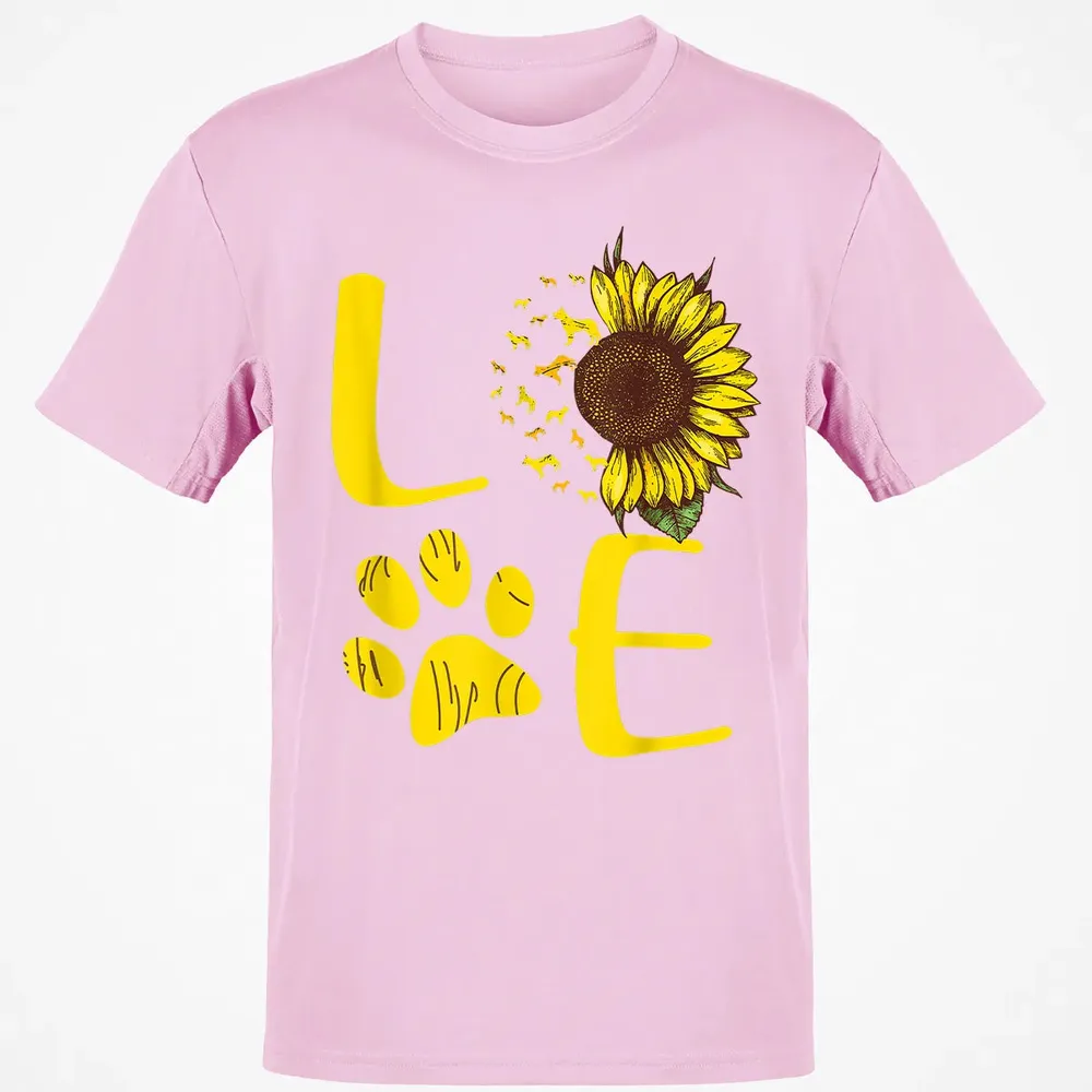 German Shepherd Gift Sunflower Classic Unisex T-Shirt - 6