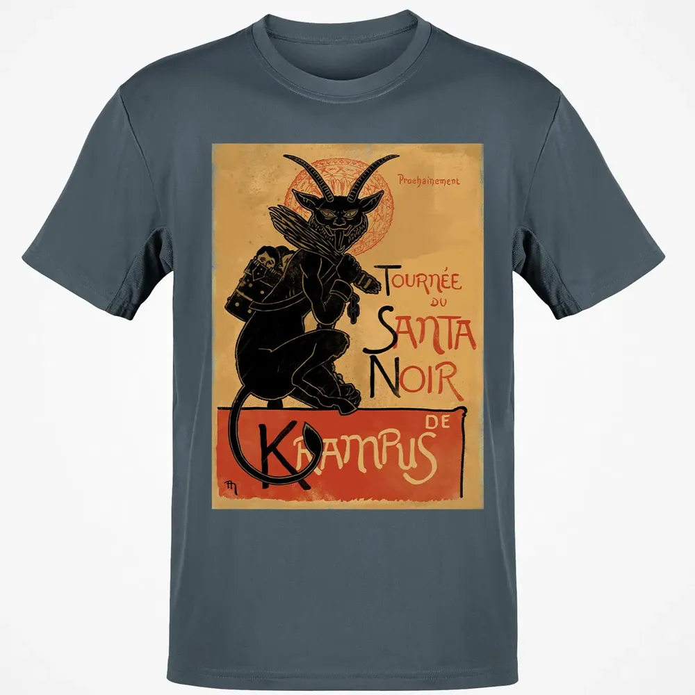 Tournee Du Santa Noir Classic Unisex T-Shirt - 4