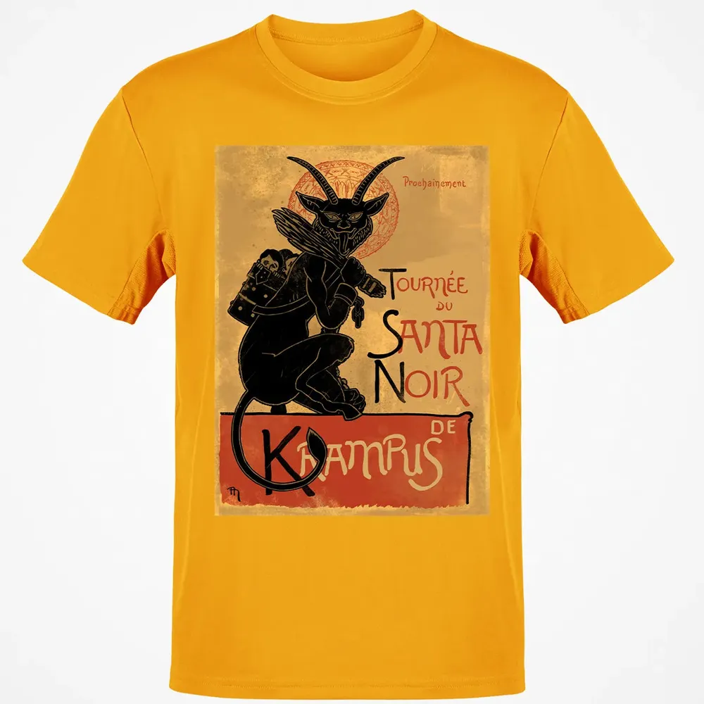 Tournee Du Santa Noir Classic Unisex T-Shirt - 5
