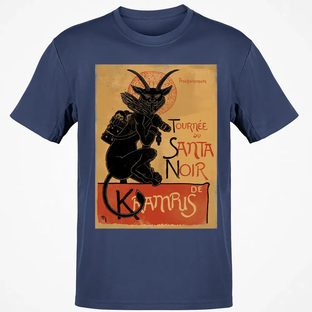 Tournee Du Santa Noir Classic Unisex T-Shirt - 8