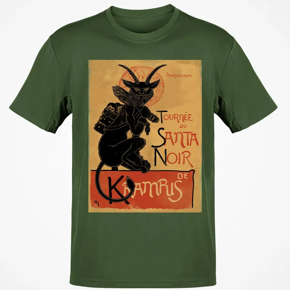 Tournee Du Santa Noir Classic Unisex T-Shirt - 7