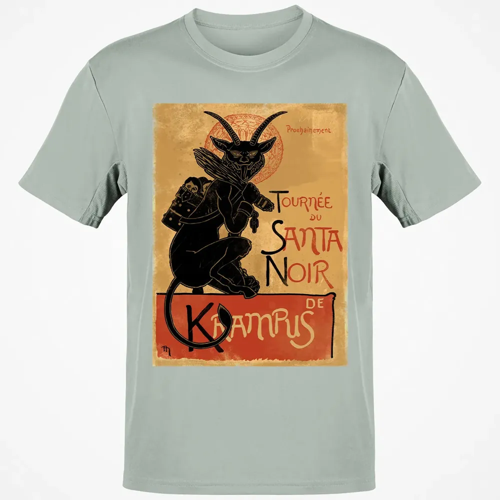 Tournee Du Santa Noir Classic Unisex T-Shirt - 3