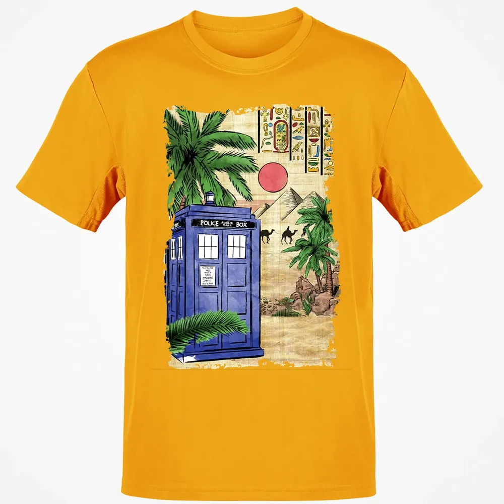 Tardis In Egypt Classic Unisex T-Shirt - 5