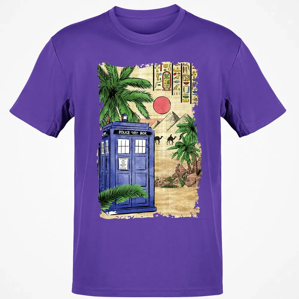 Tardis In Egypt Classic Unisex T-Shirt - 10