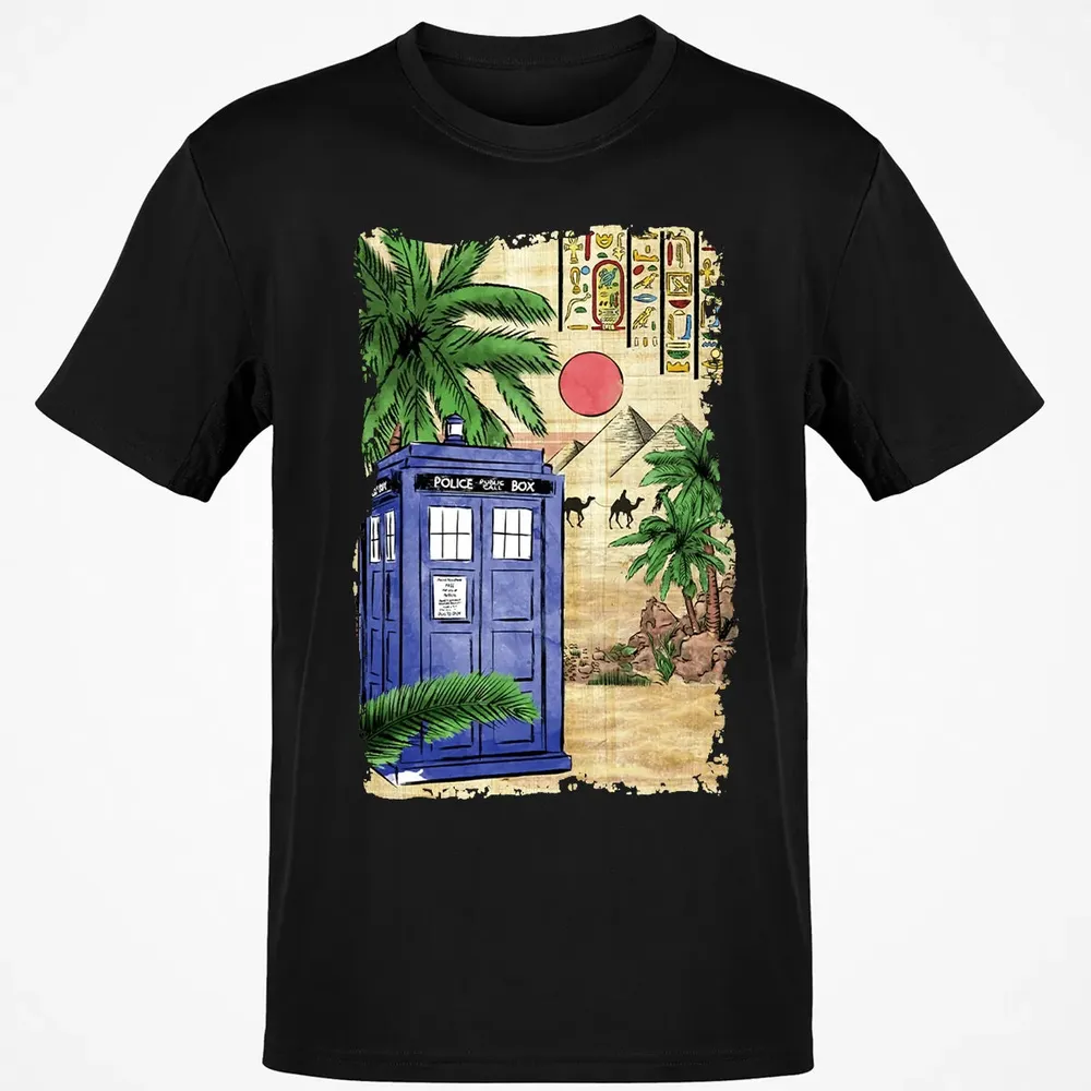 Tardis In Egypt Classic Unisex T-Shirt - 2