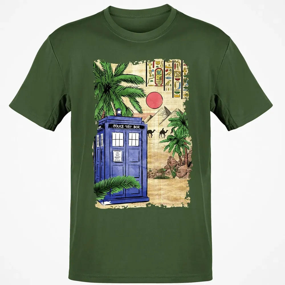 Tardis In Egypt Classic Unisex T-Shirt - 7