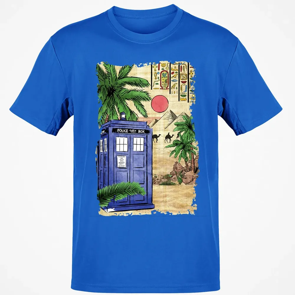 Tardis In Egypt Classic Unisex T-Shirt - 12