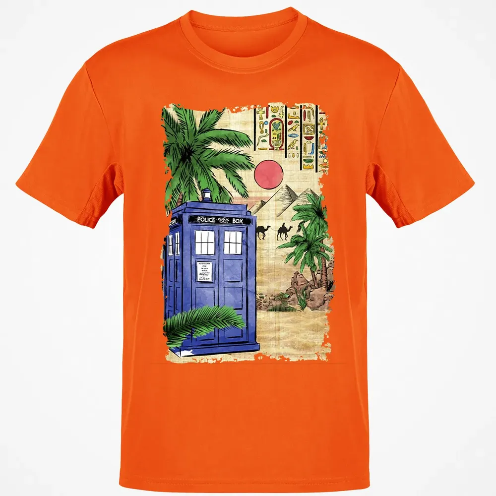 Tardis In Egypt Classic Unisex T-Shirt - 9
