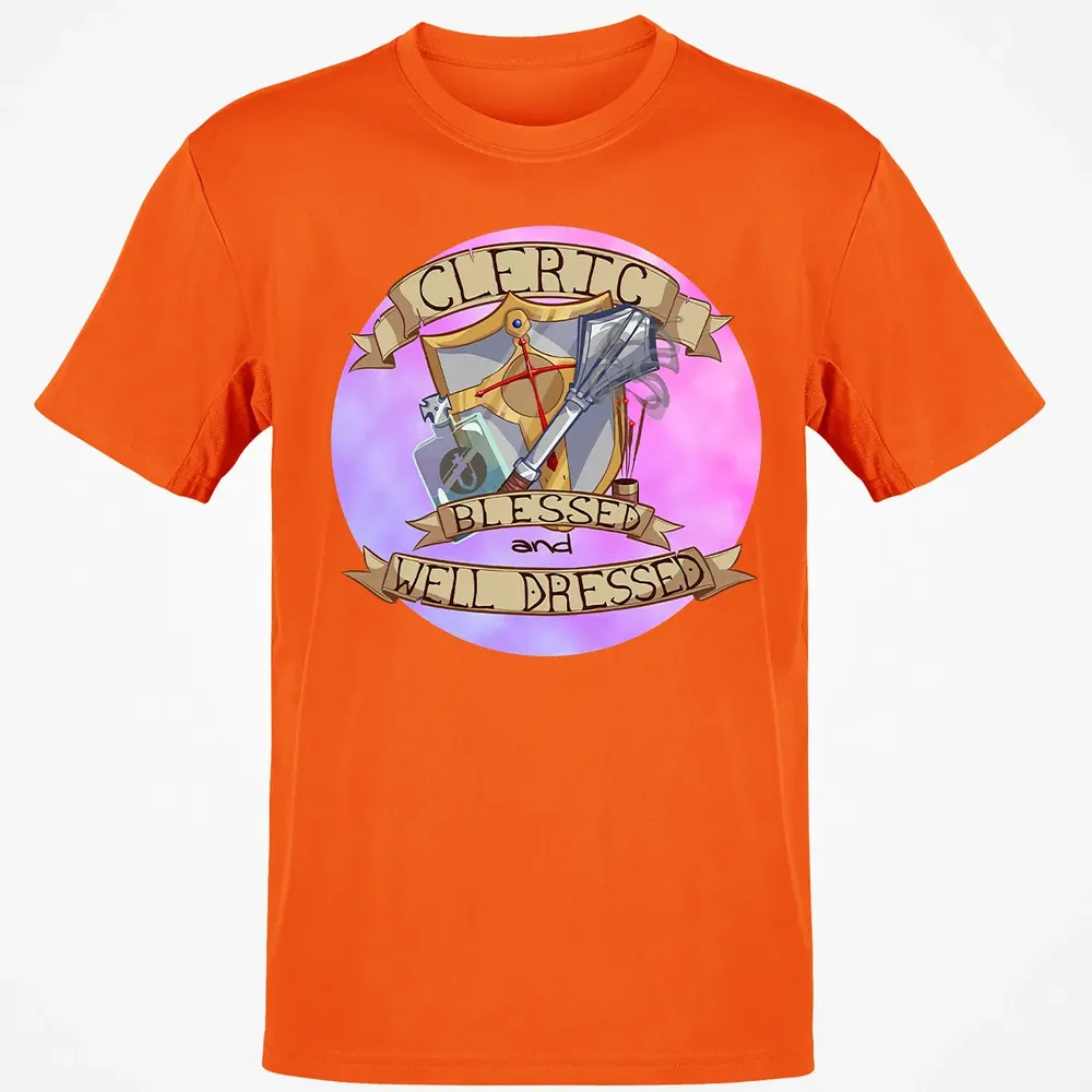 Cleric   Blessed and Well Dressed Classic Unisex T-Shirt - 9