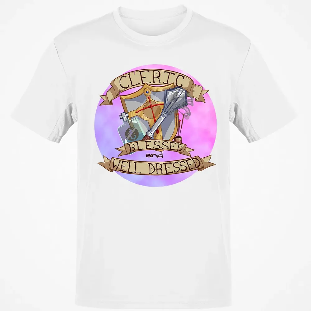 Cleric   Blessed and Well Dressed Classic Unisex T-Shirt - 13
